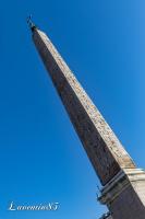 Obélisque de la piazza Del Popolo.